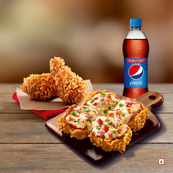 Kfc chizza deals price