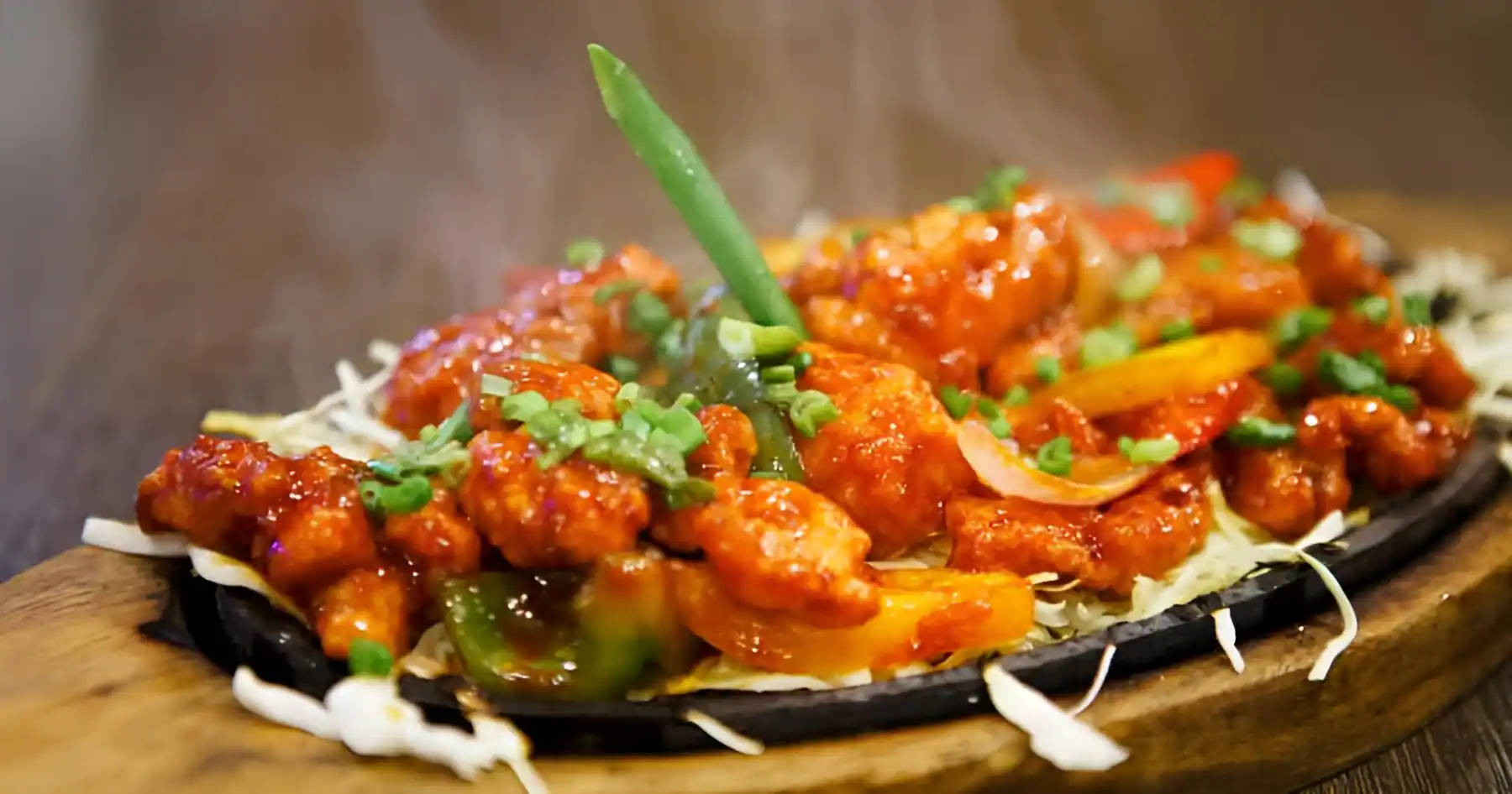 Chilli Paneer Sizzler