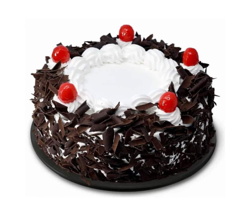 FlowerAura Dainty Black Forest Vanilla Chocolate Cake Gift's For Birthday,  Anniversary, Valentine's Day, Mother's Day (0.5kg) (Same Day Delivery) :  Amazon.in: Grocery & Gourmet Foods