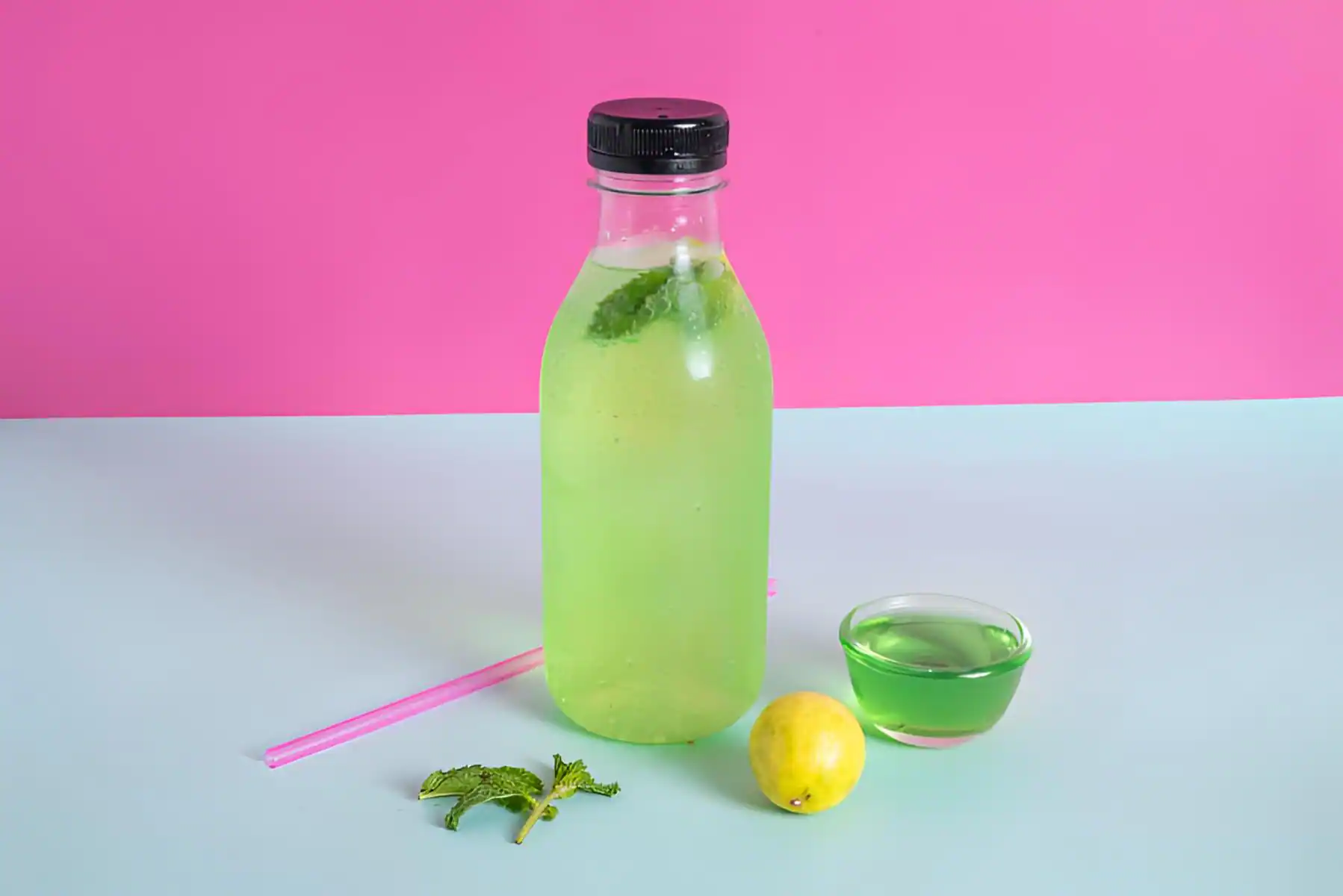 Green Apple Mojito (500ml)bottel