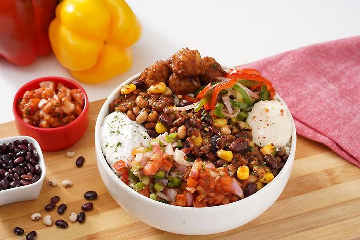 Crispy Hash Veggie Bowl