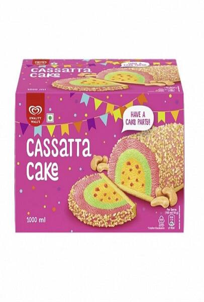 Kwality Walls Cassatta Cake unboxing 😋🎂 Cassatta Ice-Cake #icecream  #kwalitywalls - YouTube