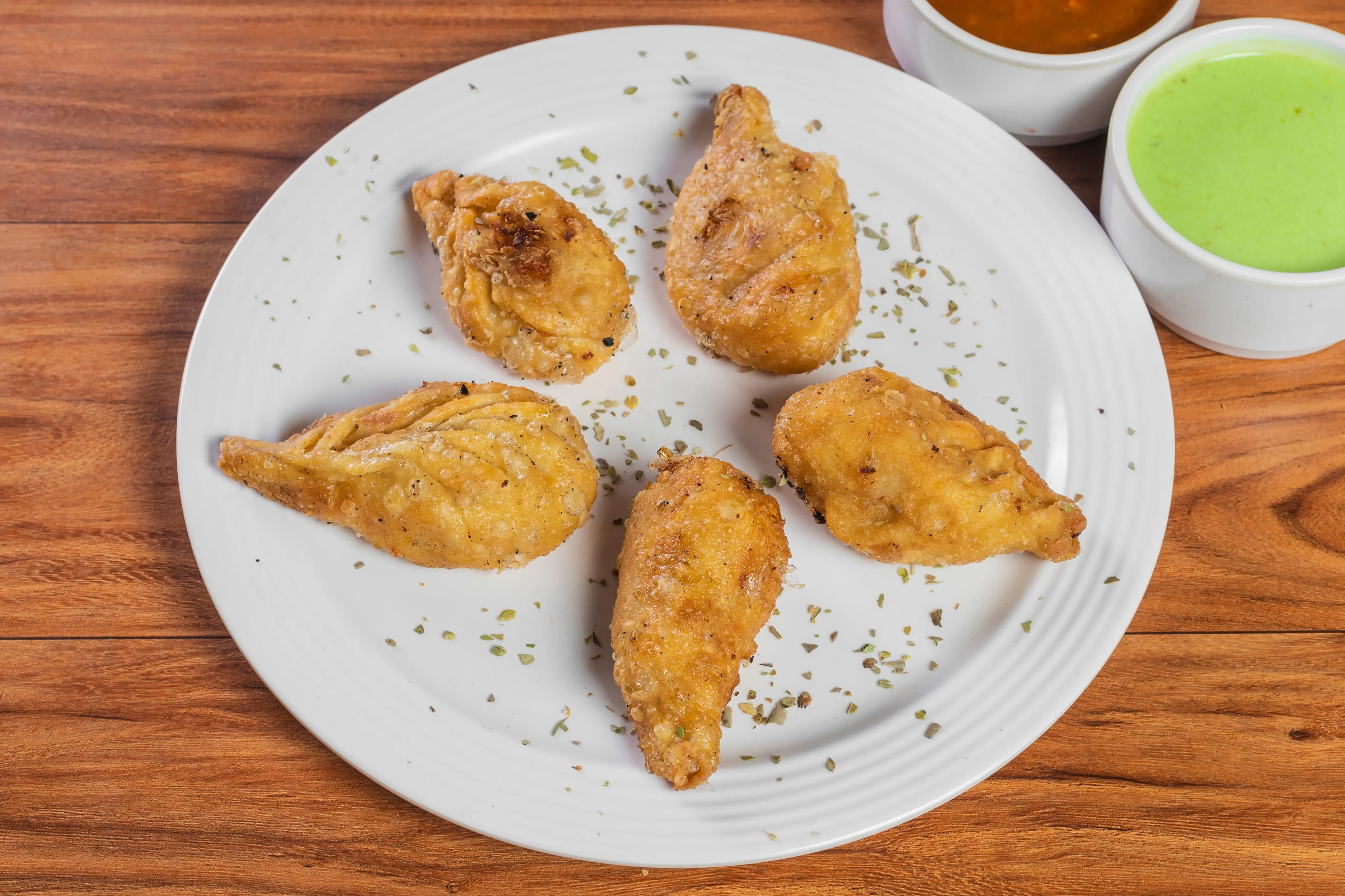 Paneer Fried Momos [1 Plate, 6 Pieces]