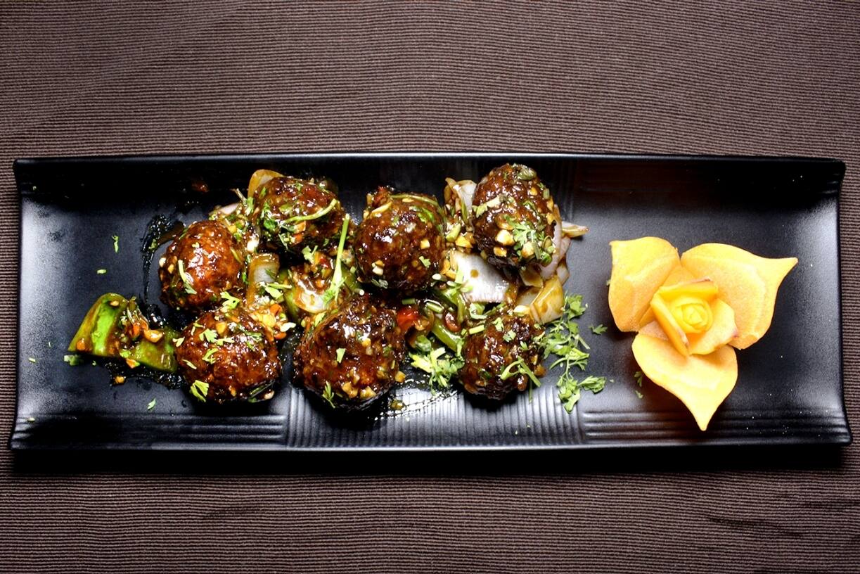 Veg Manchurian Dry