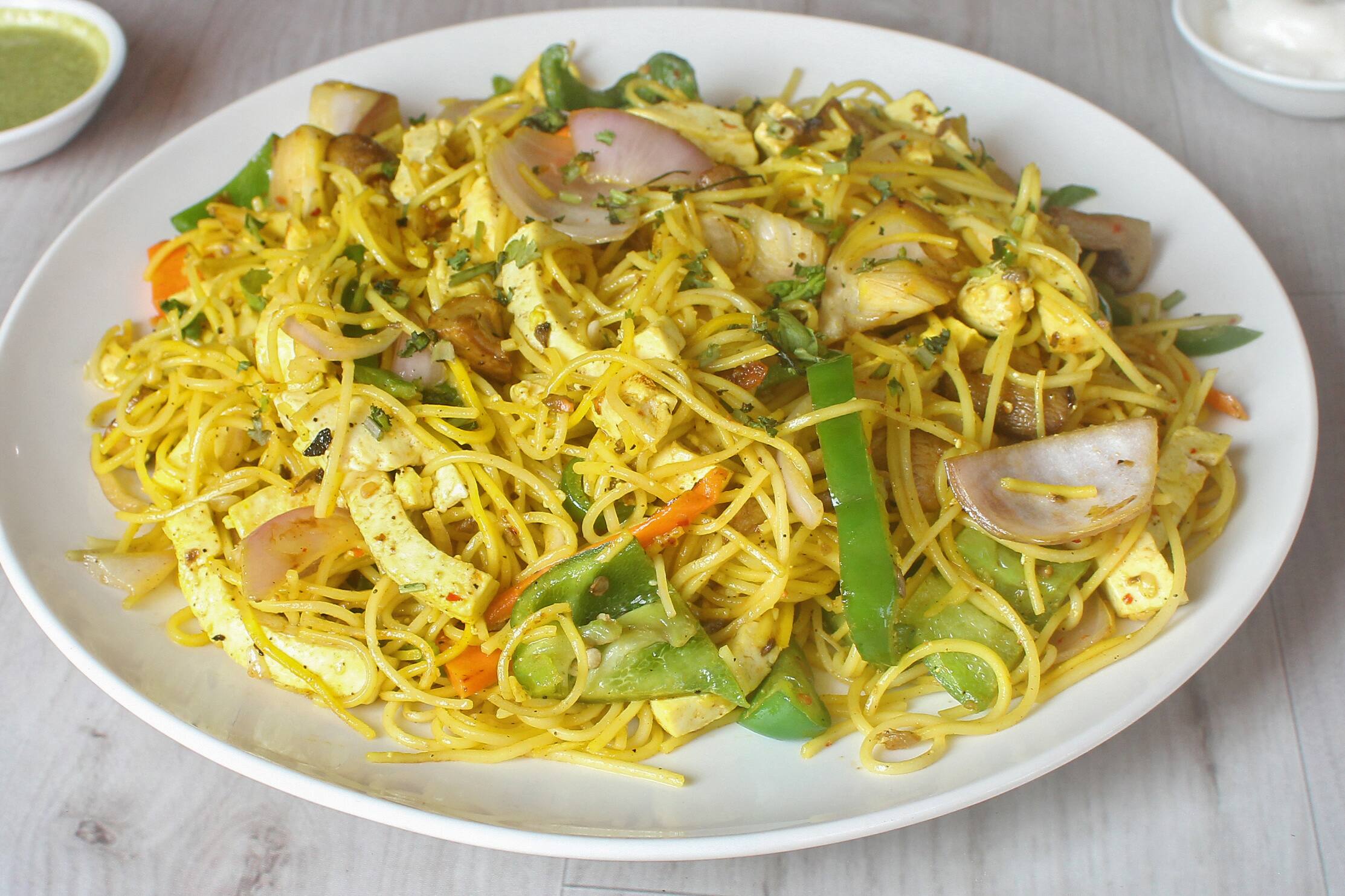 Veg Singapore Noodles
