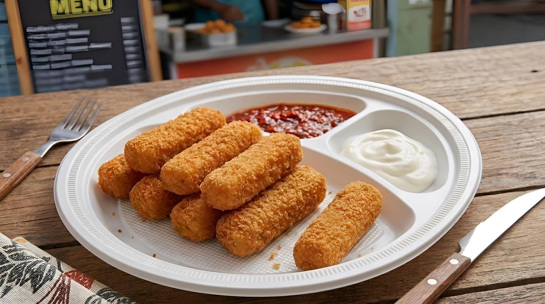 Crispy Veggie Fingers (8 Pieces) in Sirsa