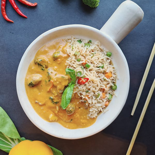 Veg Vietnamese Yellow Curry Meal