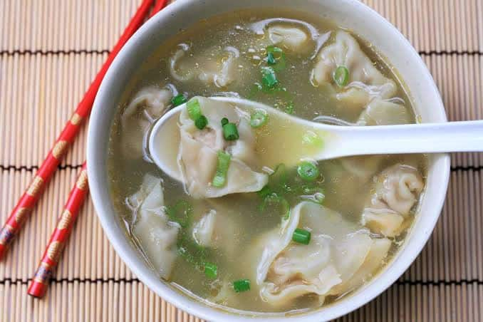 (Chicken) Wonton Pepper Soup