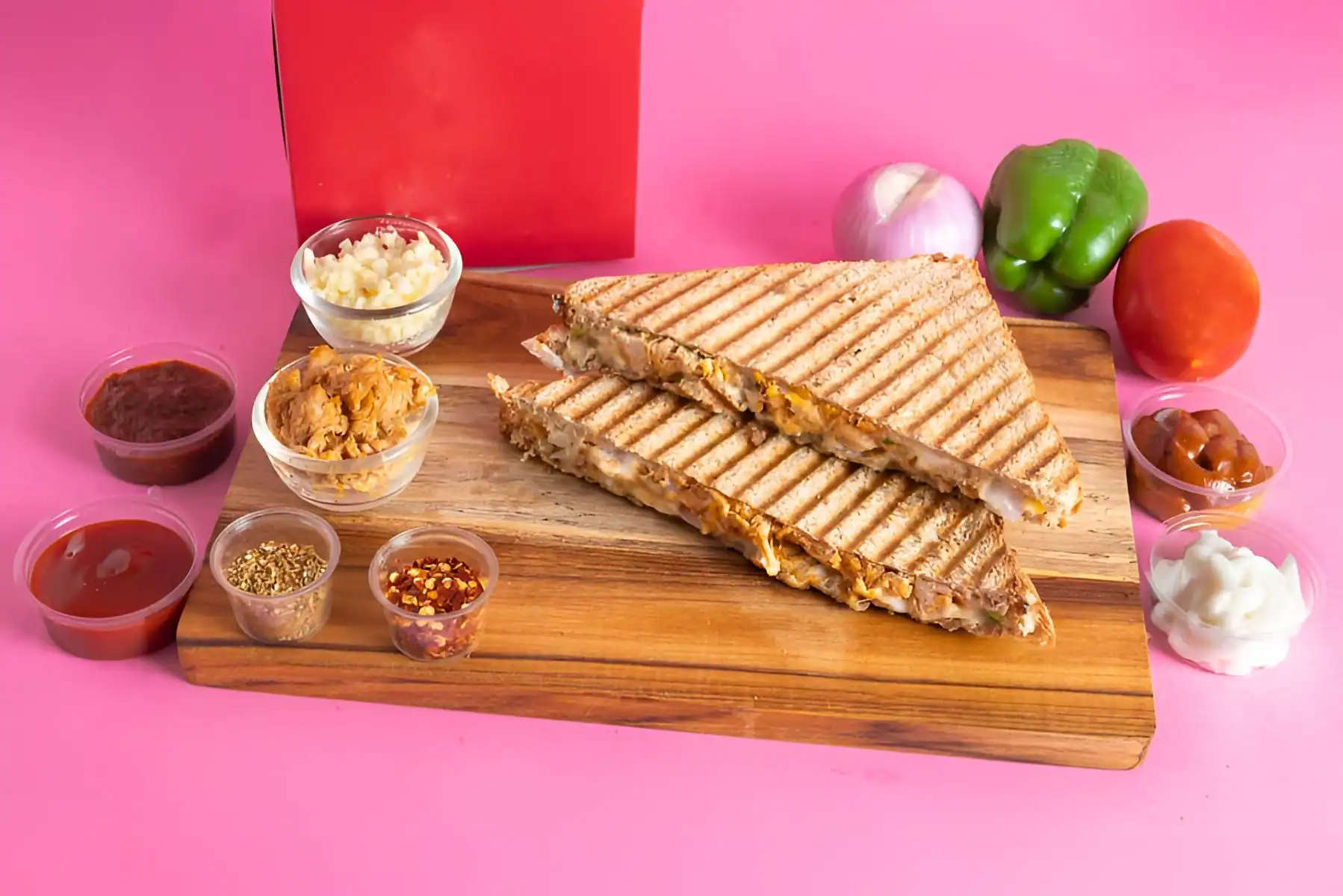 JAMBO Chicken Grilled Sandwich.
