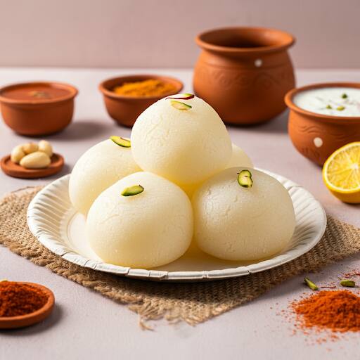 Sponge Rasgulla [1 Piece]