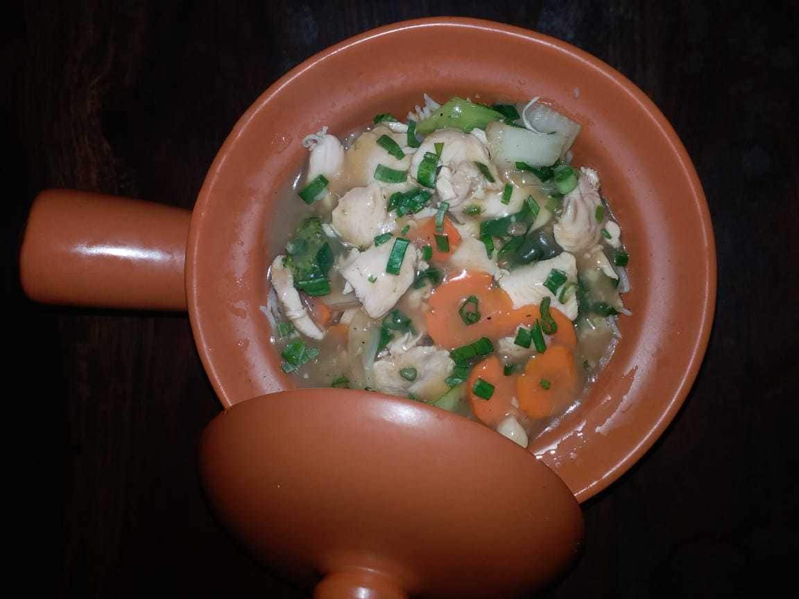 Chicken Mongolian Pot Rice