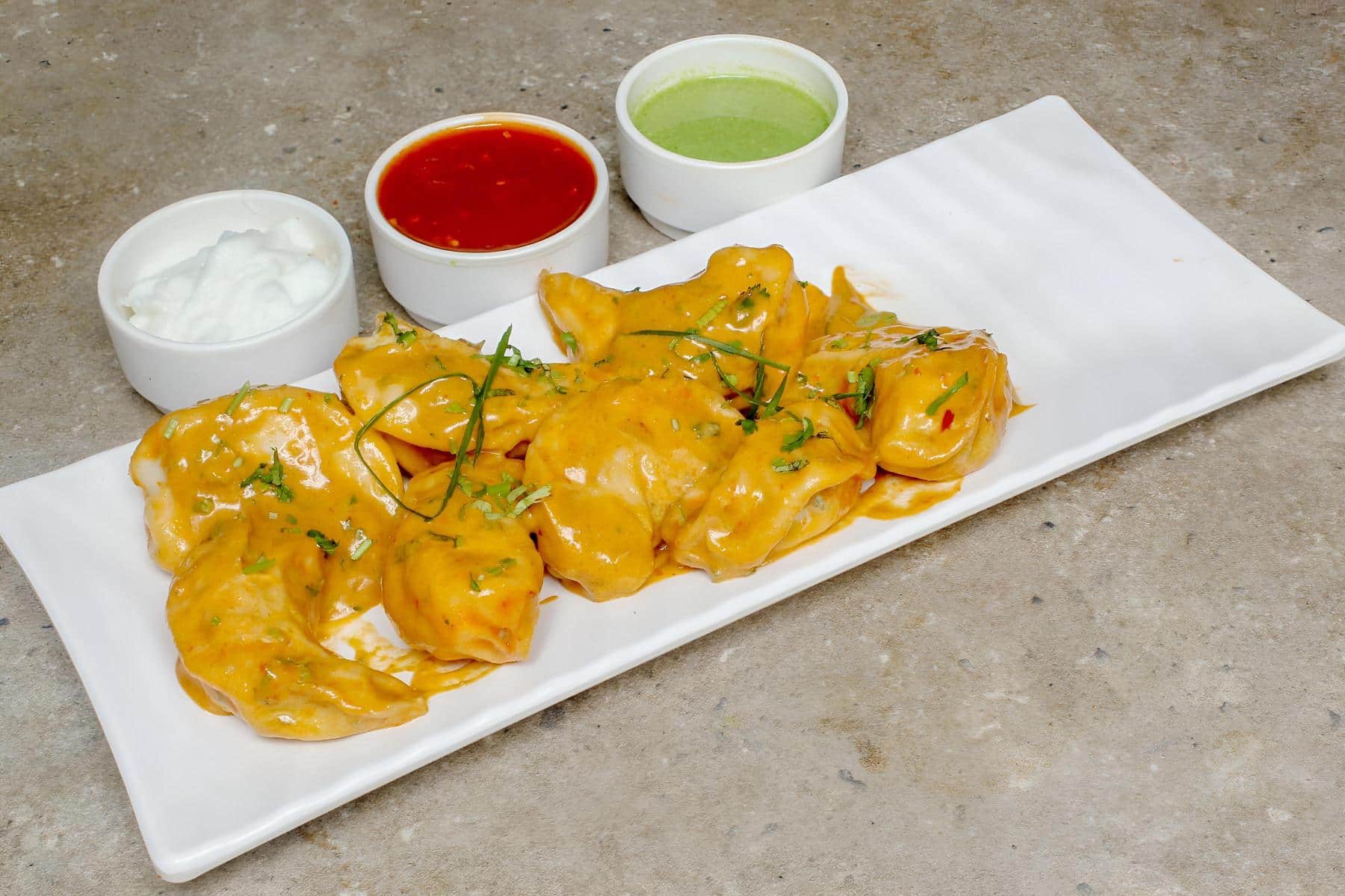 Tandoori Fried Momos (7pcs)