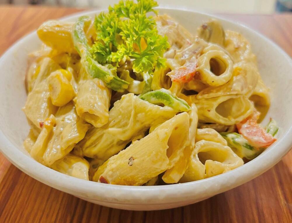 Veg White Sauce Pasta