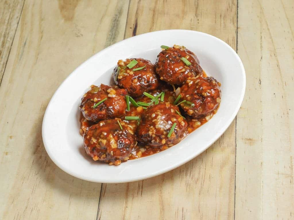 Veg Manchurian Dry