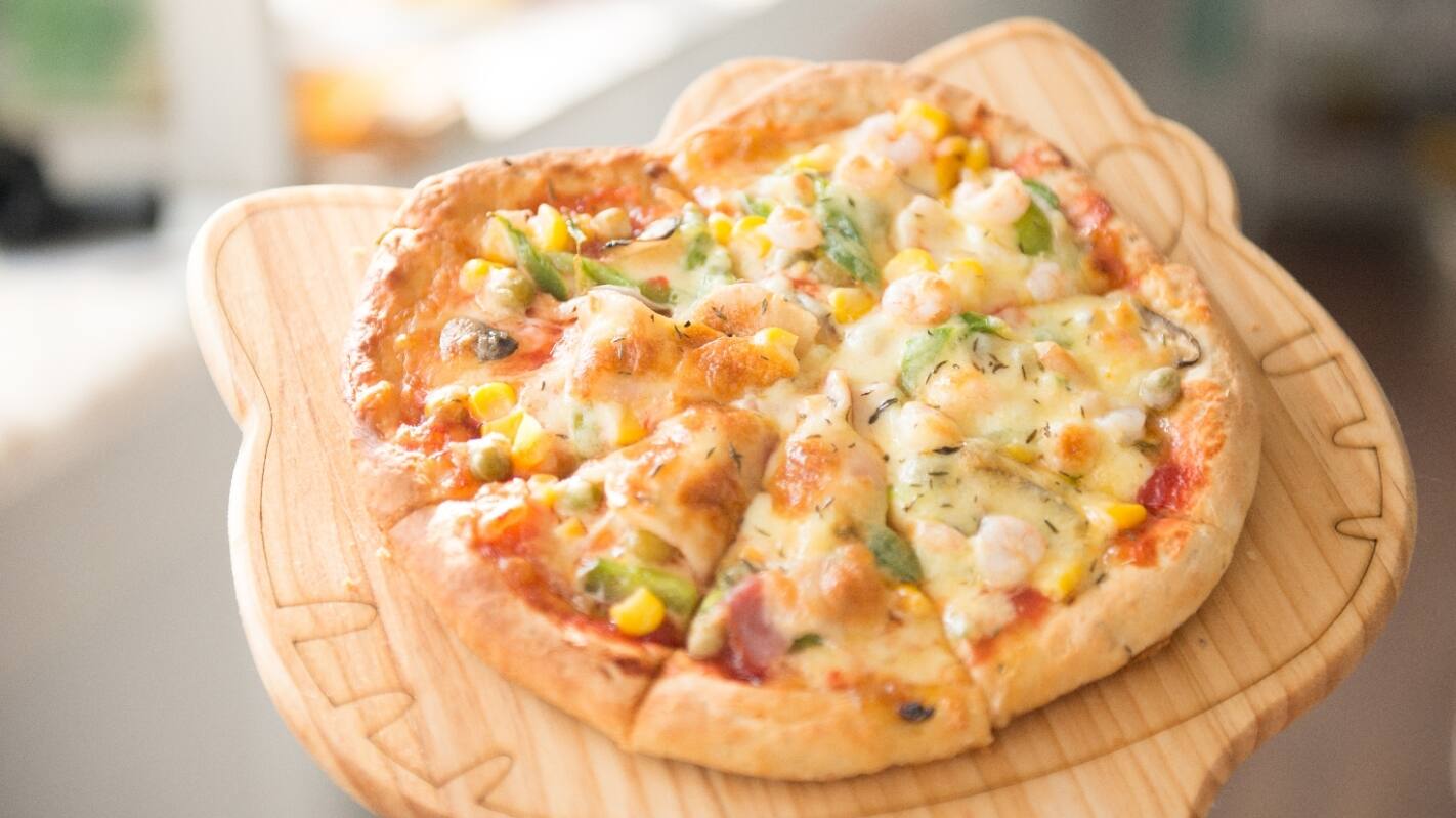 Golden Corn Pizza