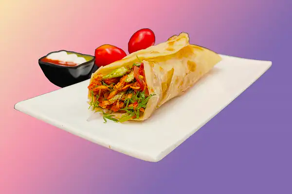 Chicken Tikka Shawarma Roll