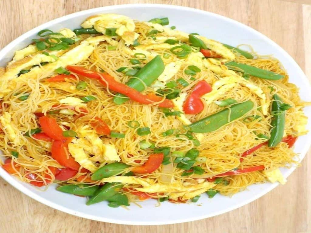 Veg Singapore Noodles