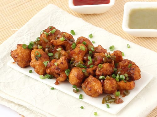 Mushroom Manchurian