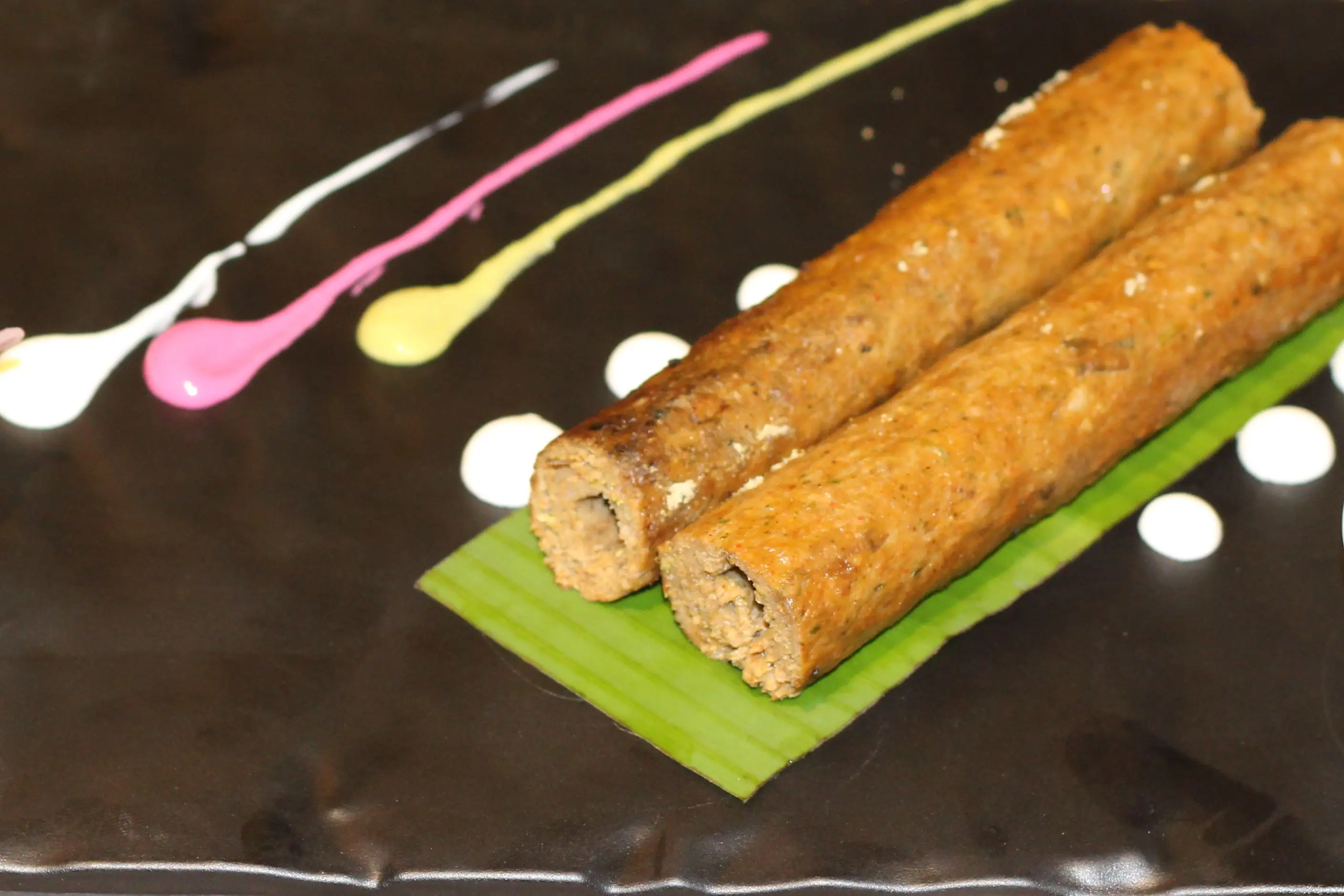 Angara Murgh Seekh Kabab