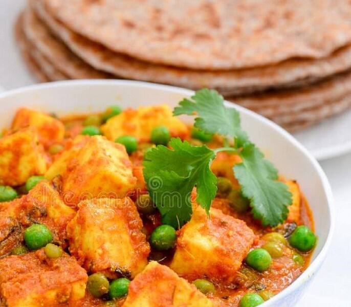 Matar Paneer