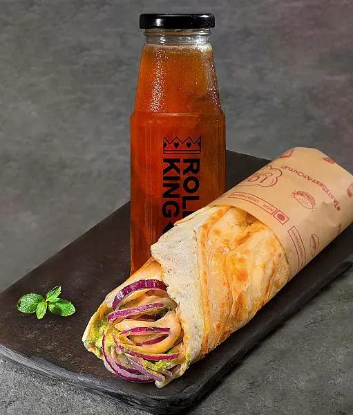Triple Egg Roll + Drink