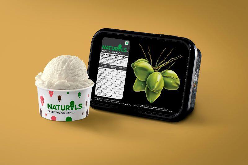 naturals tender coconut ice cream