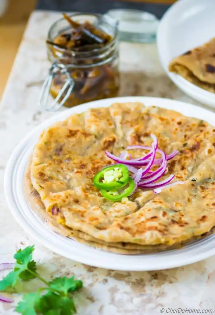 Aloo Onion Paratha