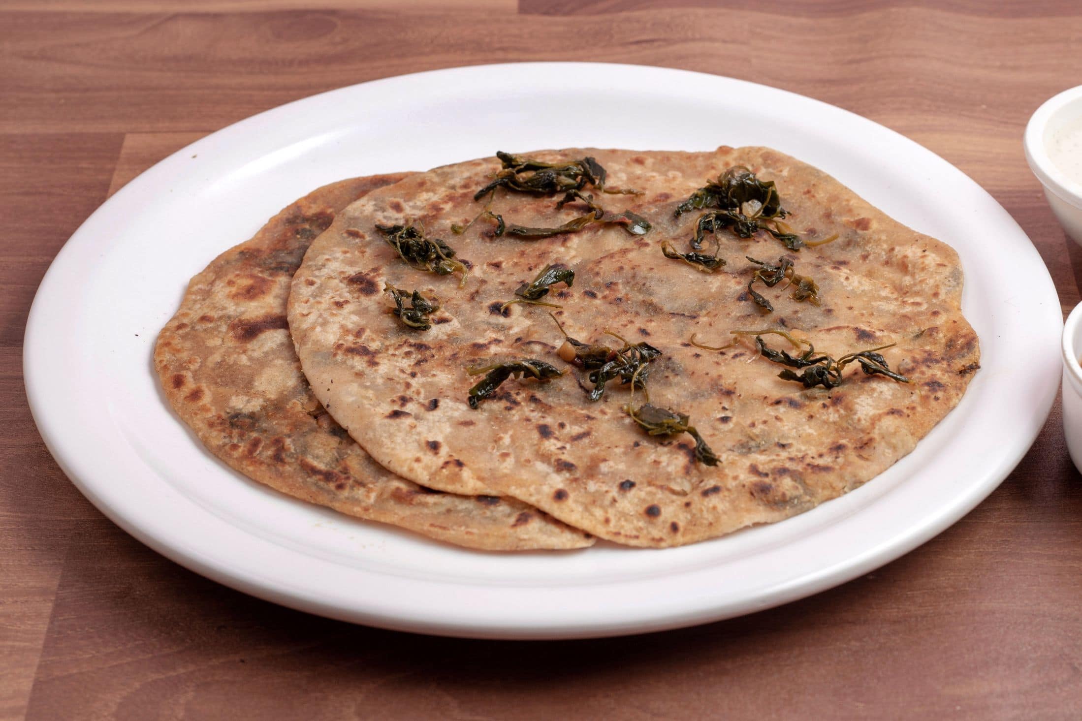 2 Methi Paratha