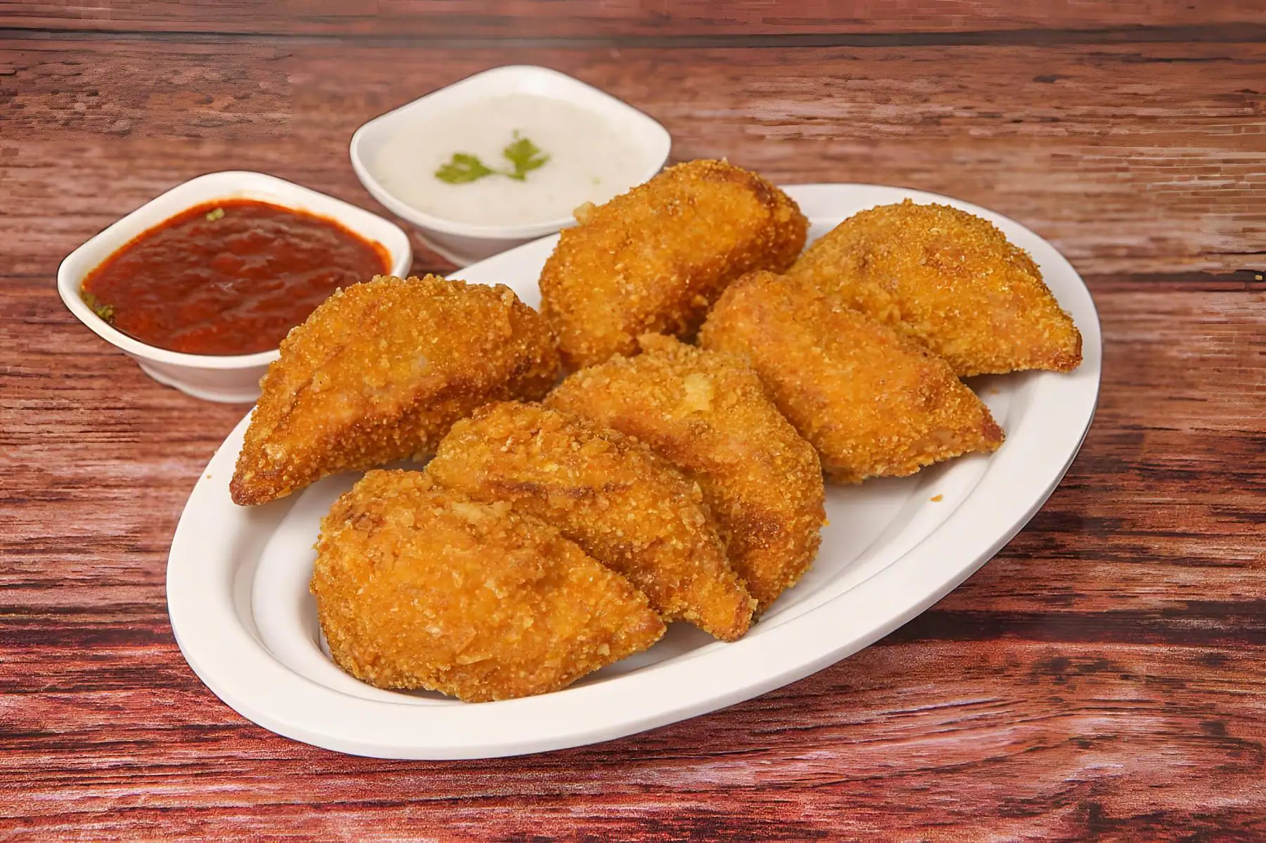 Veg Kurkure Momos
