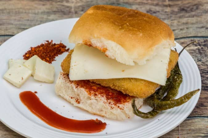 Special Vada Pav With Cheese