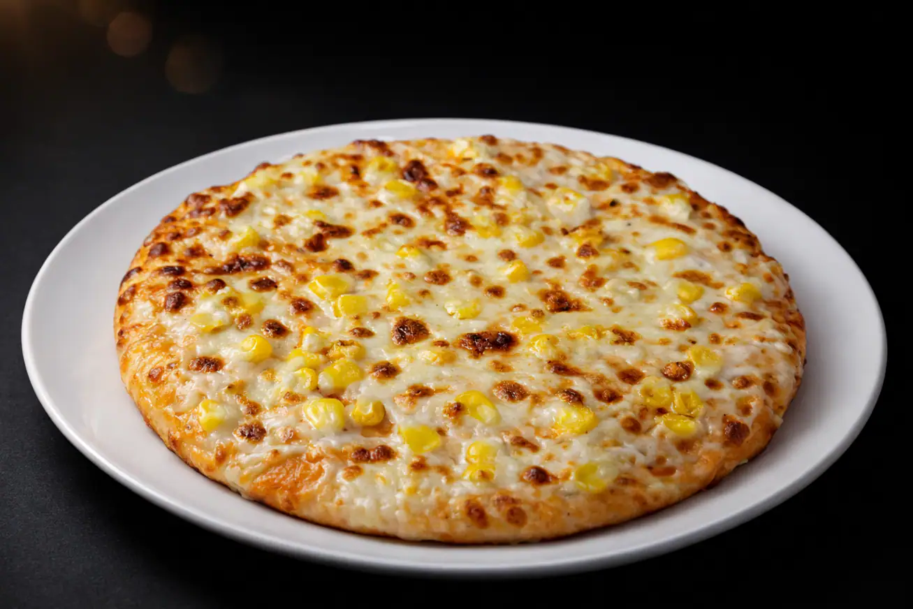 Cheesy Corn Pizza