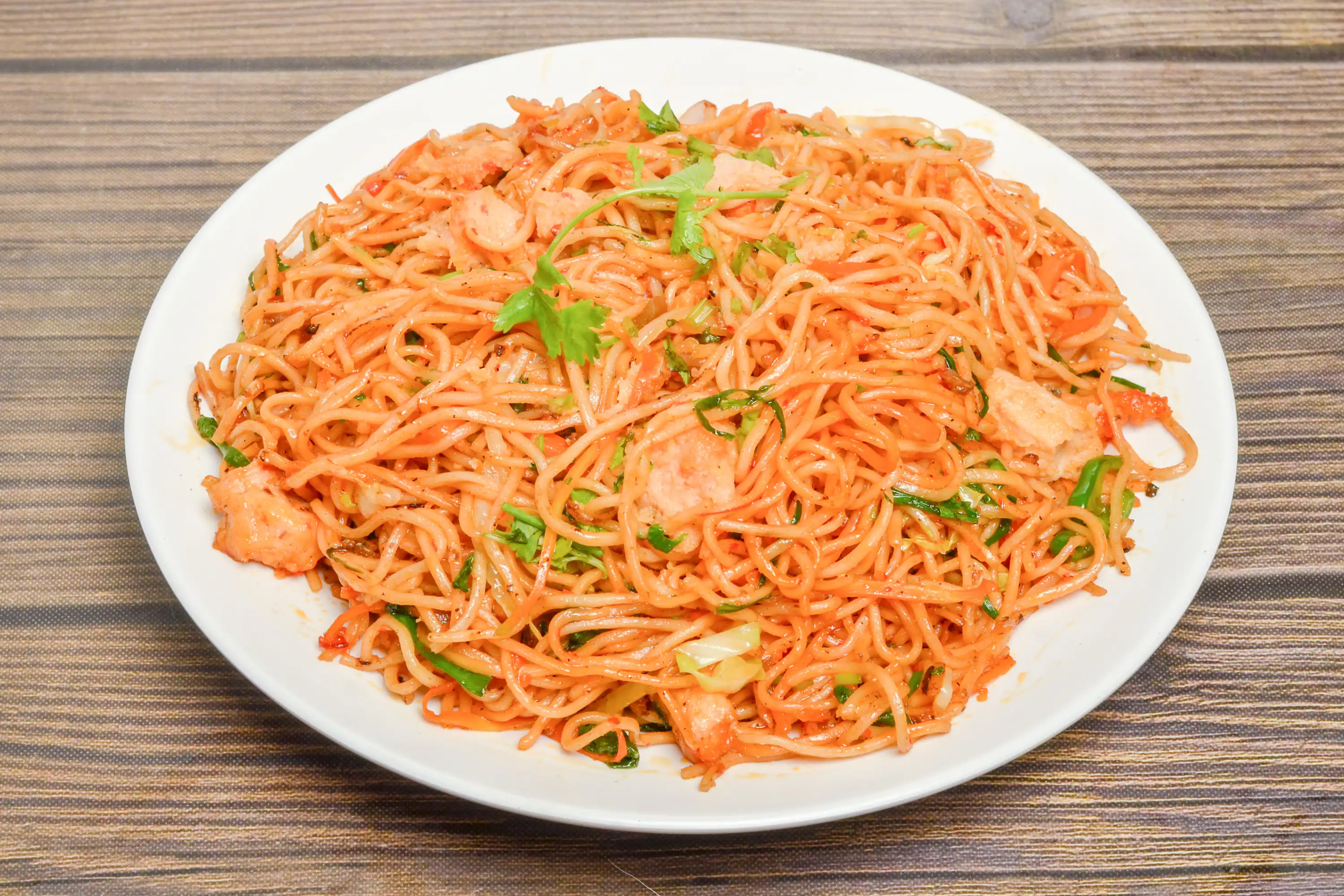 Manchurian Chicken Hakka Noodles