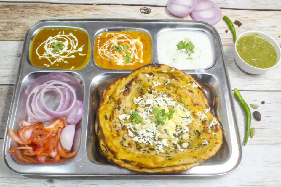 Singh Ji Naan And Soup
