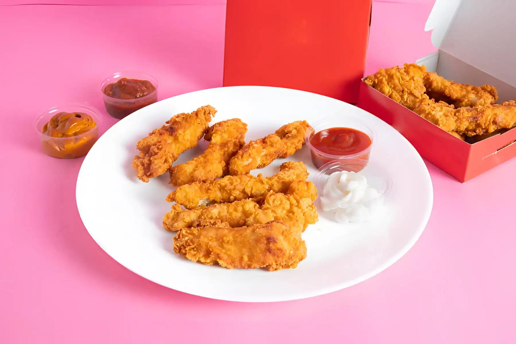 Crispy Chicken Tenders Spicy