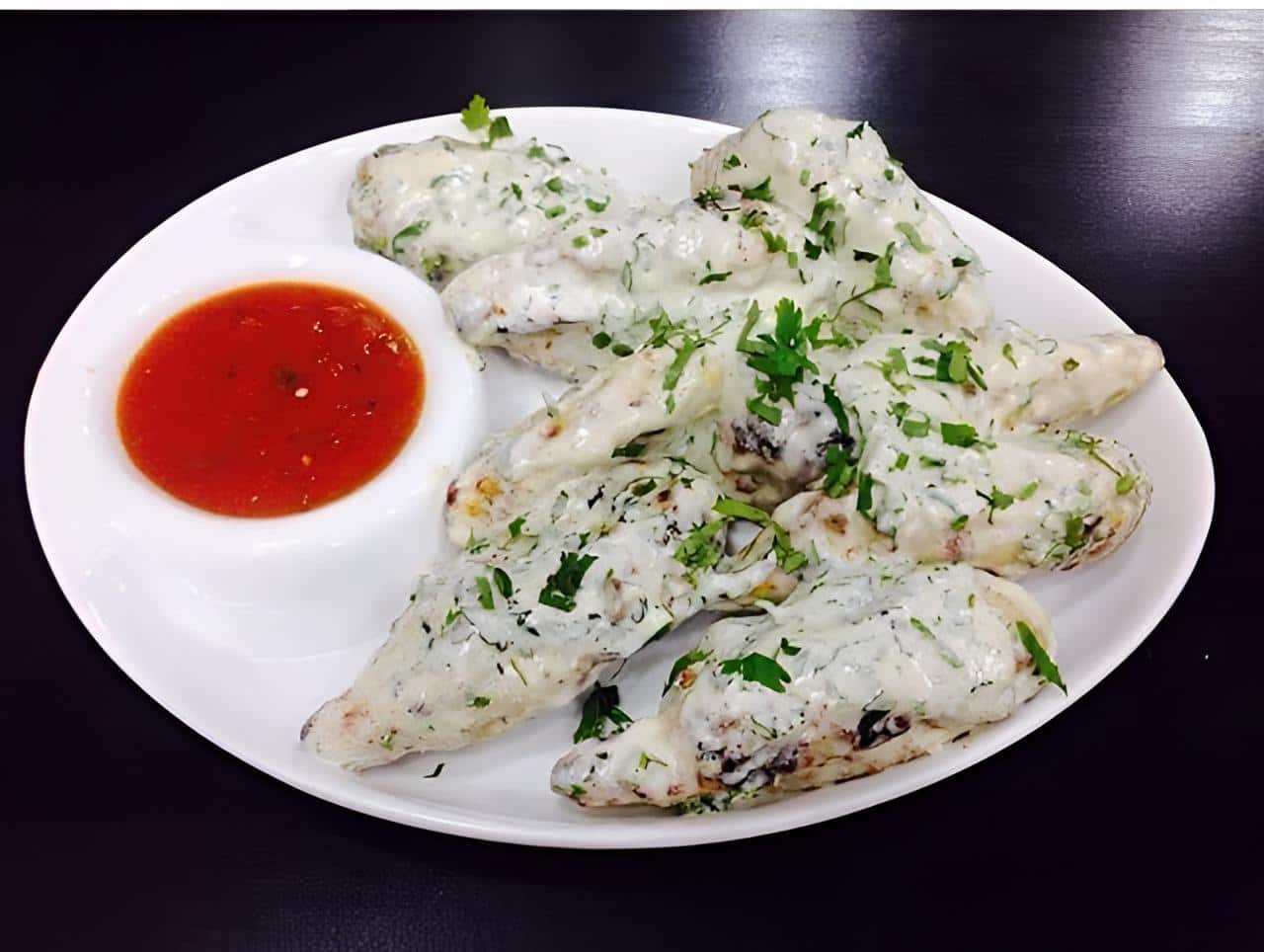 Afghani Malai Fried Momo (7pcs)