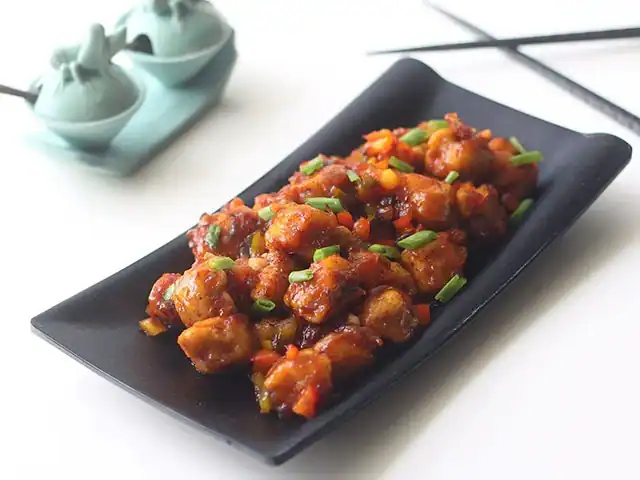 Paneer Manchurian Dry