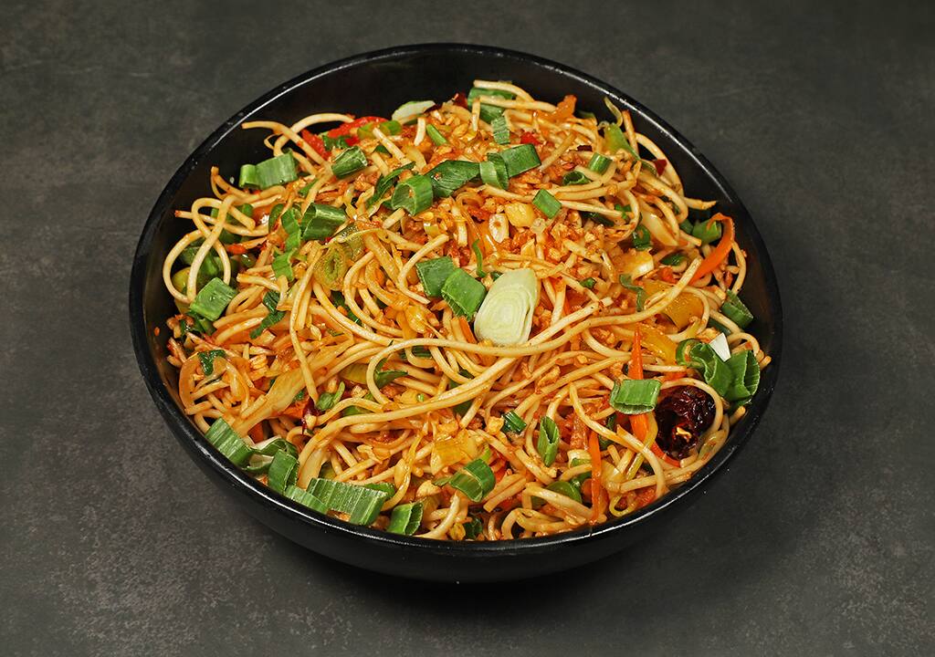 Veg Burnt Garlic Noodles