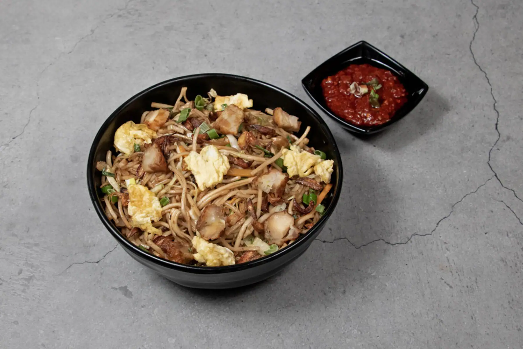 Chicken Burnt Garlic Noodles