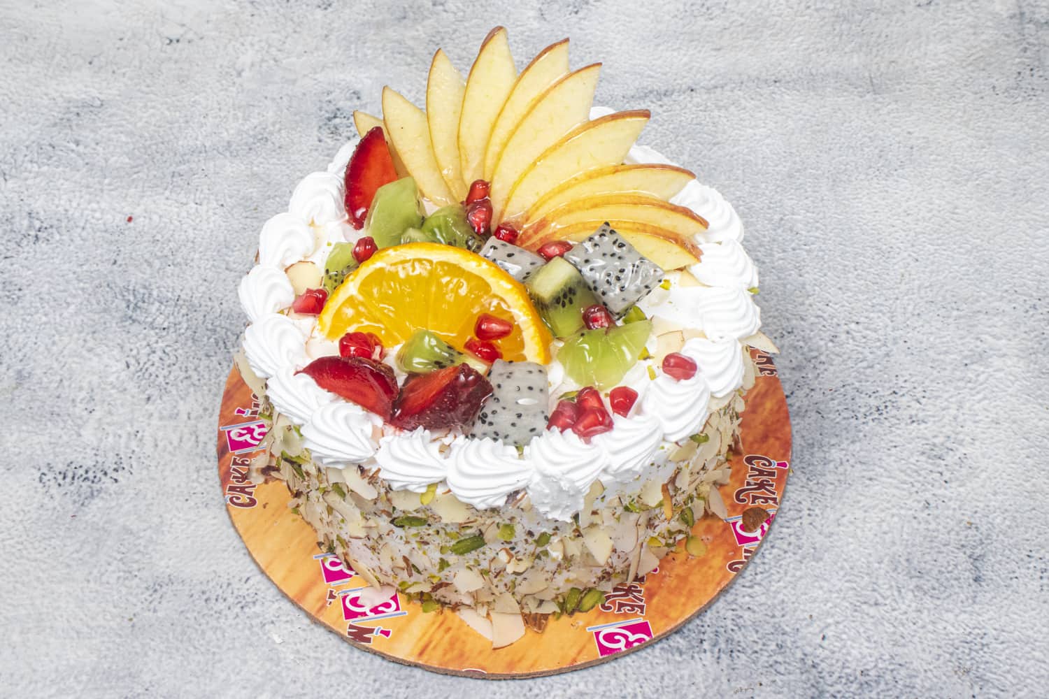 Buy Yumilicious Fresh Fruits Cake - Eggless Online at Best Price of Rs null  - bigbasket