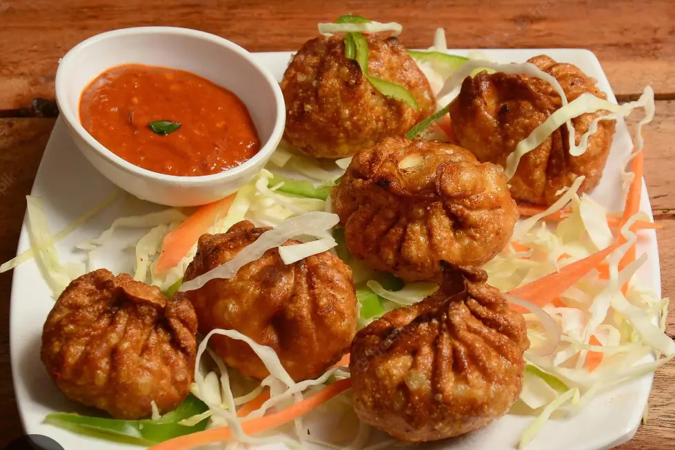 Fried Soya Momos