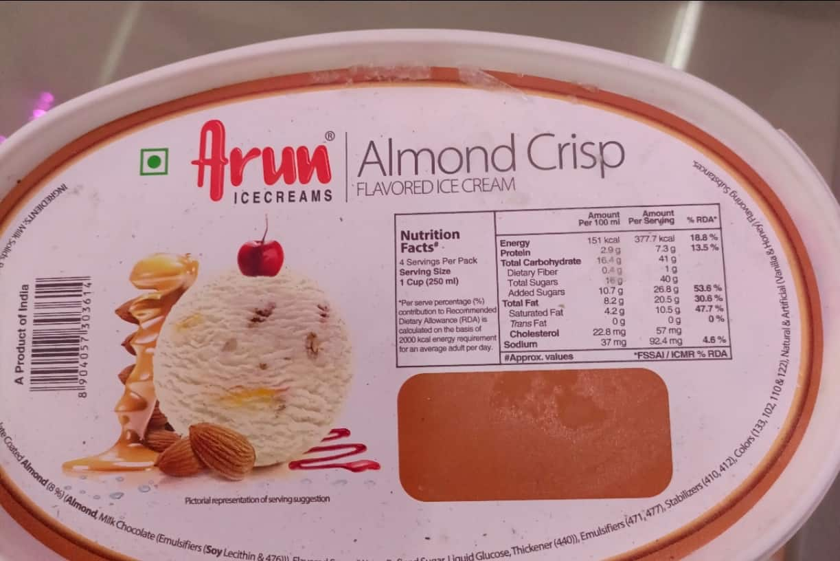 Cake Slice Arun Ice Cream | Vanilla Ice Cream Cake | Arun Icecreams |  Unwrapping Ice Cream #shorts - YouTube