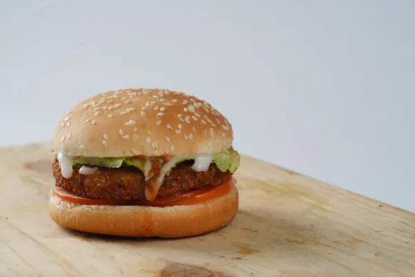 Veg Cheese Crispy Burger