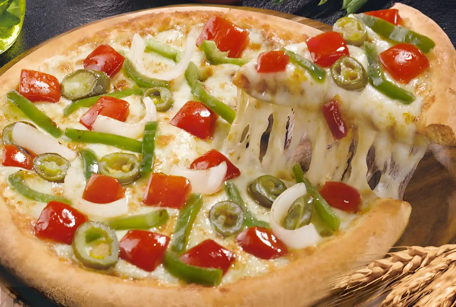 Onion Tomato Capsicum Pizza [9 Inches]