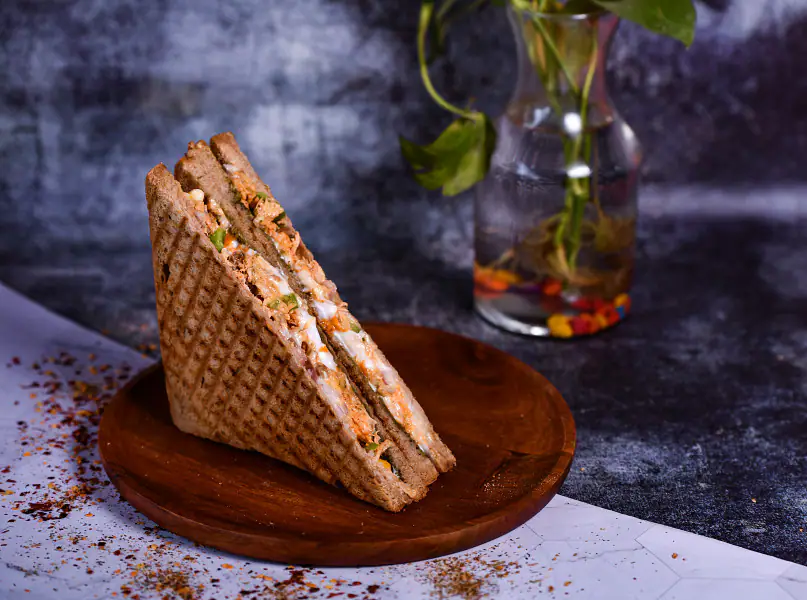 Diet Chicken Grilled Sandwich.