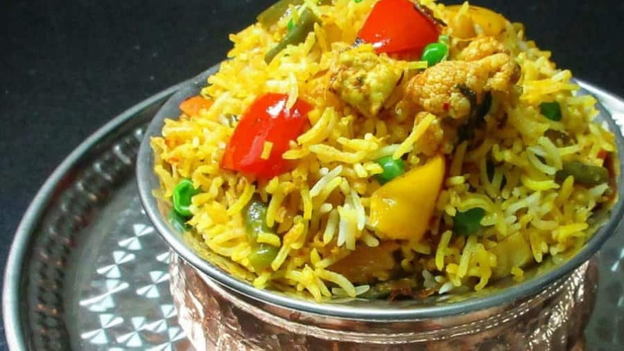 Veg Hyderabadi Biryani