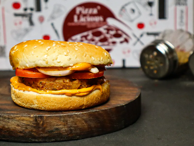 Punjabi Tikki Burger