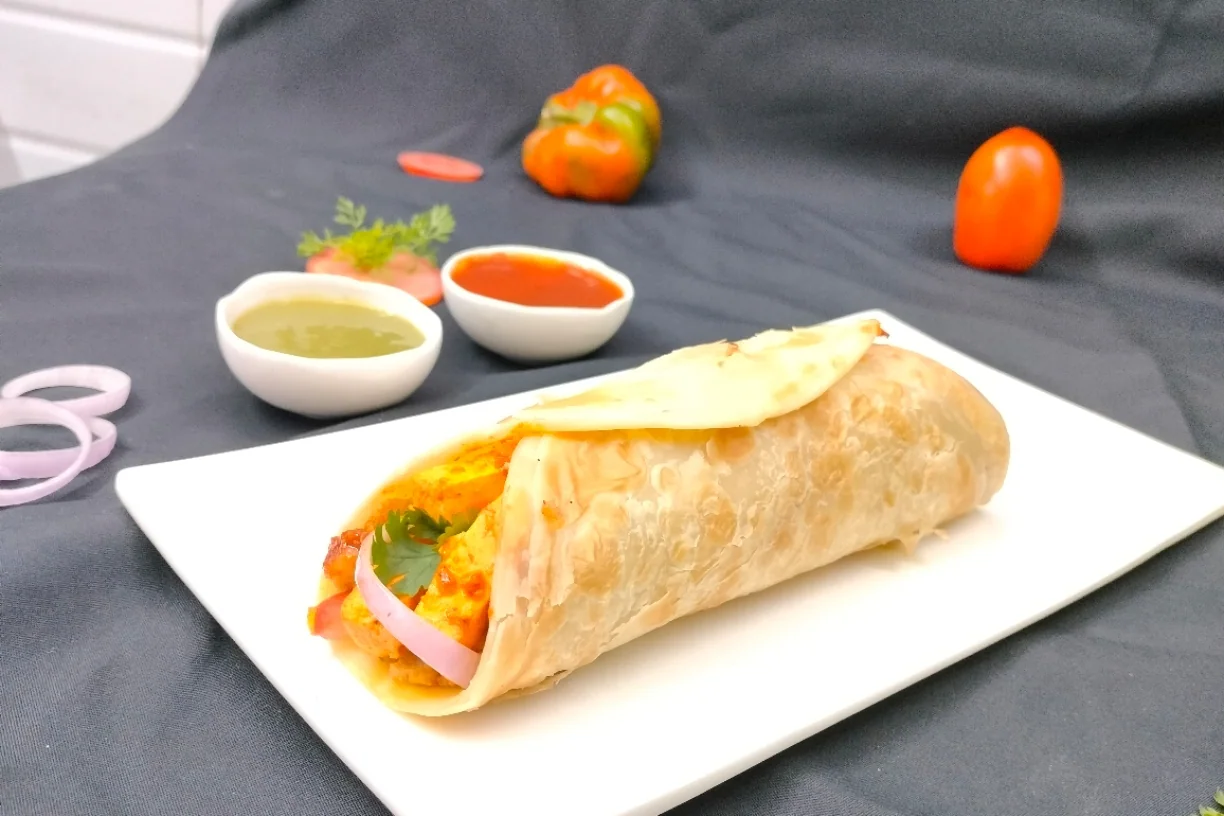 Butter Paneer Roll
