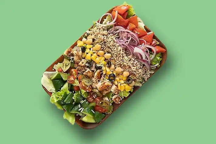 BBQ Chicken Super Salad