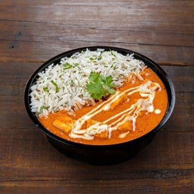 Paneer Butter Masala Rice Bowl