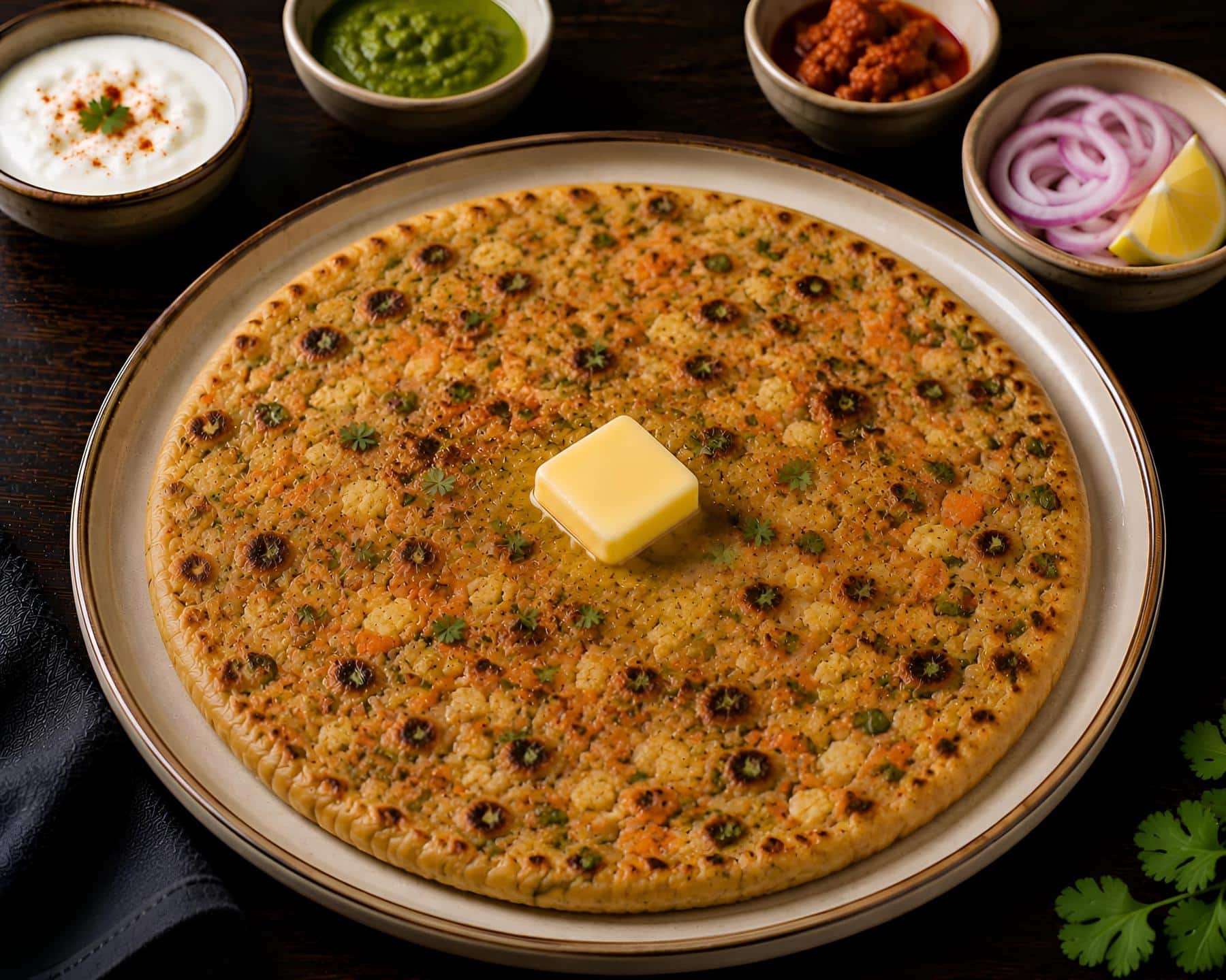 Mix Veg Paratha